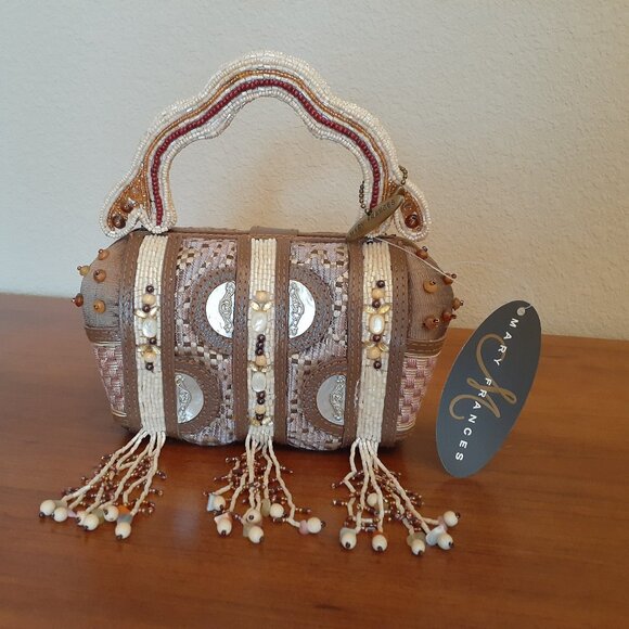 Mary Frances Beaded and Fringe Purse NWT - Picture 2 of 10
